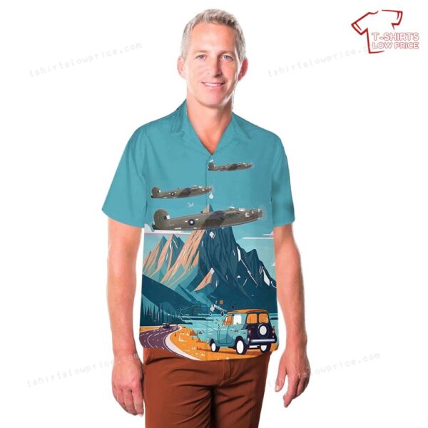 B-24D A72-10 Rio Rita, No 7 OTU, Royal Australian Air Force, 1944 Hawaiian Shirt B-24D A72-10 Rio Rita, No 7 OTU, Royal Australian Air Force, 1944 Hawaiian Shirt
