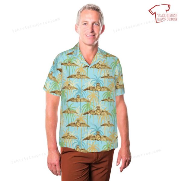 Royal Australian Air Force Air Combat Officer (ACO) Wing Hawaiian Shirt Royal Australian Air Force Air Combat Officer (ACO) Wing Hawaiian Shirt
