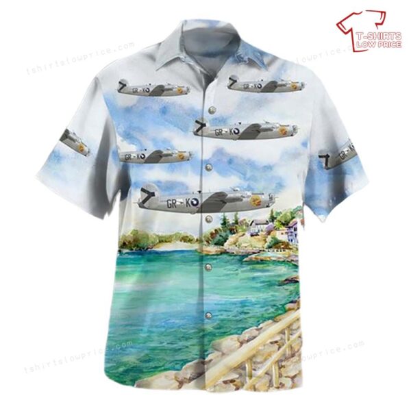 Royal Australian Air Force B-24L A72-84 , No 24 Squadron Hawaiian Shirt Royal Australian Air Force B-24L A72-84 , No 24 Squadron Hawaiian Shirt