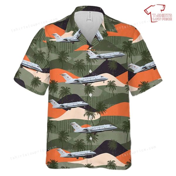 Royal Australian Air Force Bombardier CL-600-2B16 Challenger 604 Hawaiian Shirt