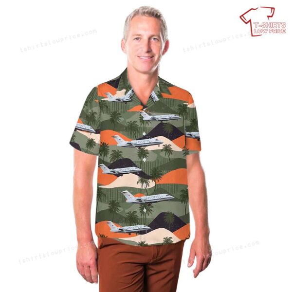 Royal Australian Air Force Bombardier CL-600-2B16 Challenger 604 Hawaiian Shirt