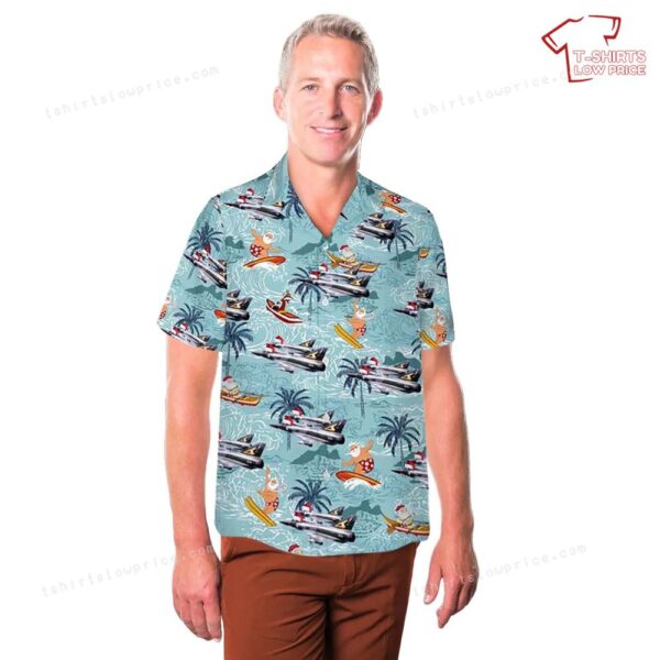 Royal Australian Air Force Dassault Mirage III Christmas Hawaiian Shirt Royal Australian Air Force Dassault Mirage III Christmas Hawaiian Shirt