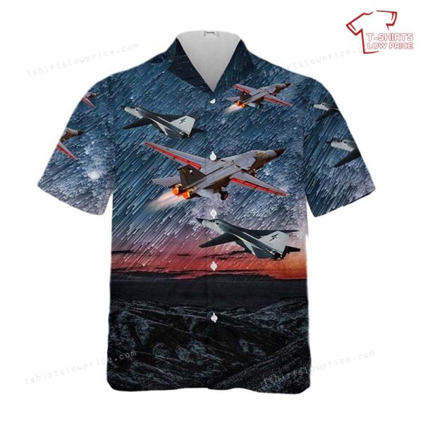 Royal Australian Air Force General Dynamics F-111 the Flying Pig Hawaiian Shirt Royal Australian Air Force General Dynamics F-111 the Flying Pig Hawaiian Shirt