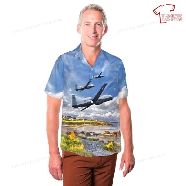 Royal Australian Air Force MQ-4C Triton Hawaiian Shirt