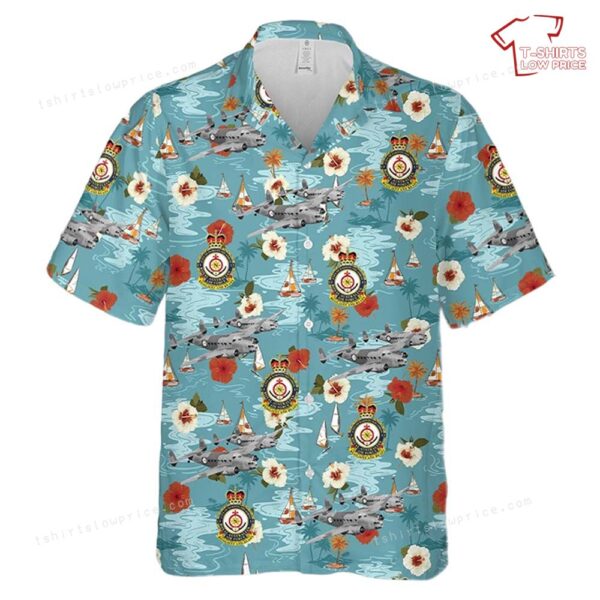Royal Australian Air Force No 13 Squadron Lockheed Hudson Hawaiian Shirt Royal Australian Air Force No 13 Squadron Lockheed Hudson Hawaiian Shirt
