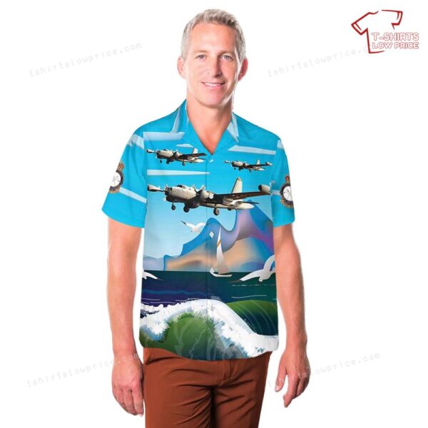 Royal Australian Air Force No. 11 Squadron RAAF Lockheed P2V-5S Neptune Hawaiian Shirt