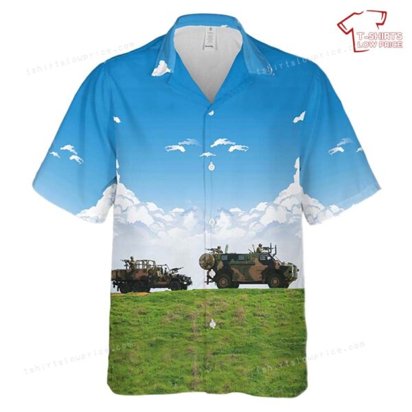 Royal Australian Air Force No. 3 Security Forces Squadron RAAF Hawaiian Shirt