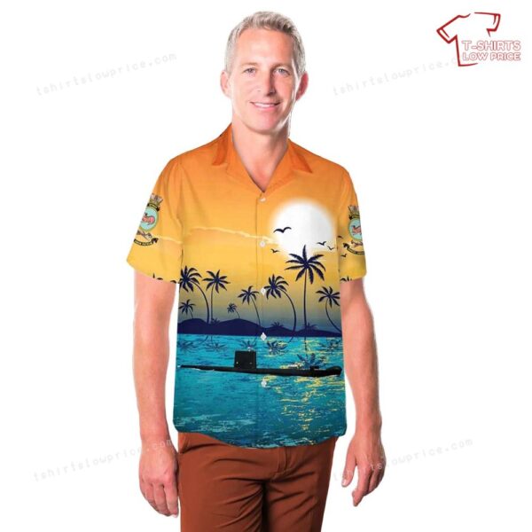 Royal Australian Navy (RAN) HMAS Otway (S 59) Oberon-class submarine Hawaiian Shirt