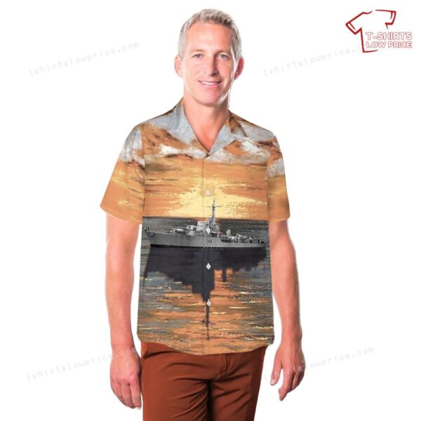 Royal Australian Navy (RAN) HMAS Warramunga (I44-D123) Hawaiian Shirt Royal Australian Navy (RAN) HMAS Warramunga (I44-D123) Hawaiian Shirt