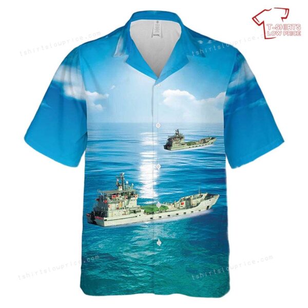 Royal Australian Navy boat L130 HMAS Wewak Hawaiian Shirt