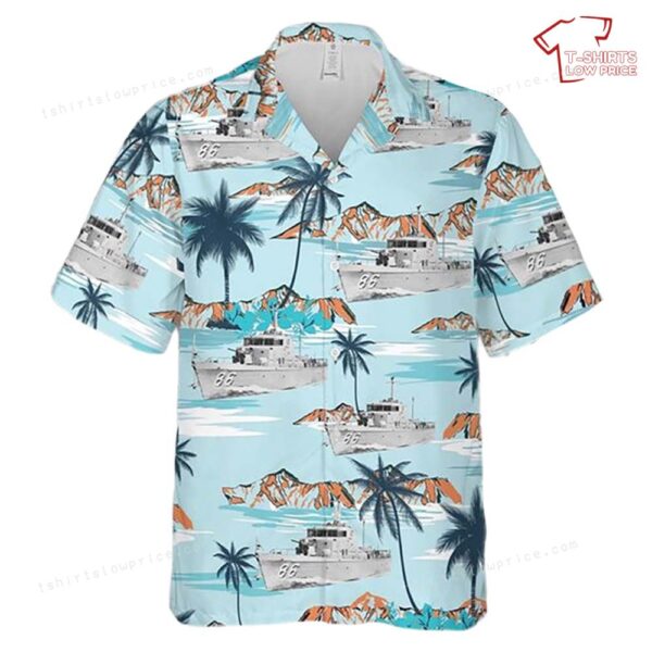 Royal Australian Navy HMAS Archer (P 86) Hawaiian Shirt Royal Australian Navy HMAS Archer (P 86) Hawaiian Shirt