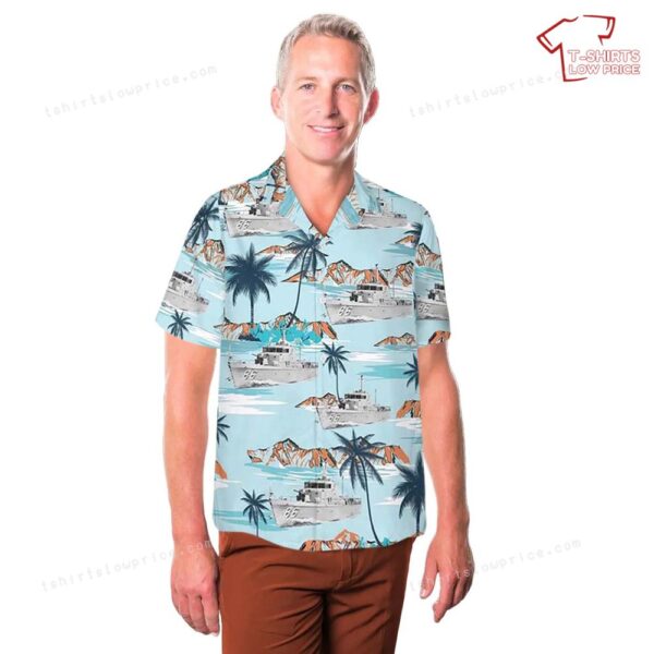 Royal Australian Navy HMAS Archer (P 86) Hawaiian Shirt Royal Australian Navy HMAS Archer (P 86) Hawaiian Shirt