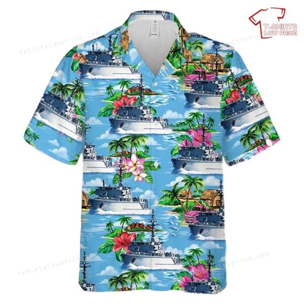 Royal Australian Navy HMAS Diamantina (M 86) Hawaiian Shirt