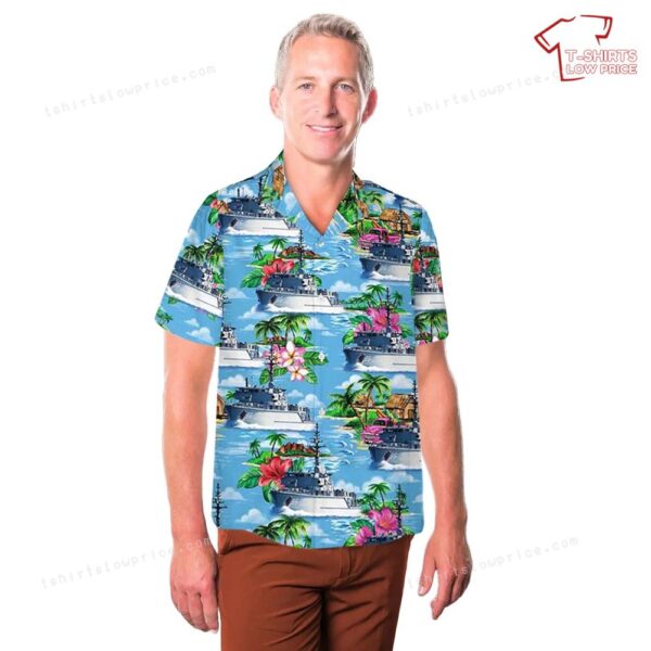 Royal Australian Navy HMAS Diamantina (M 86) Hawaiian Shirt