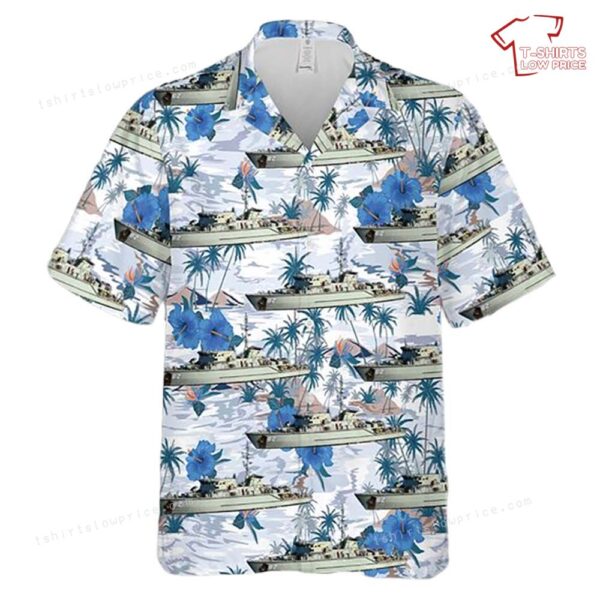 Royal Australian Navy HMAS Huon (M 82) Hawaiian Shirt