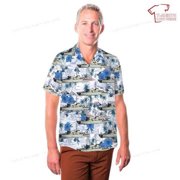 Royal Australian Navy HMAS Huon (M 82) Hawaiian Shirt