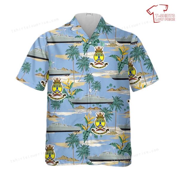 Royal Australian Navy HMAS Launceston (FCPB 207) Fremantle-class patrol boat Hawaiian Shirt