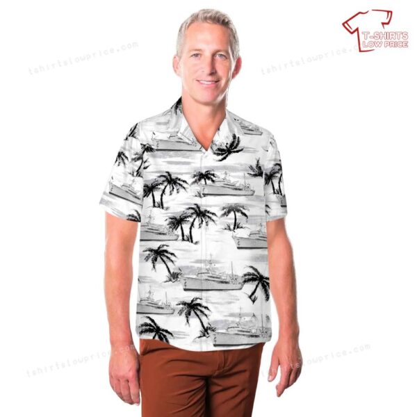 Royal Australian Navy HMAS Moresby (II) Hawaiian Shirt Royal Australian Navy HMAS Moresby (II) Hawaiian Shirt