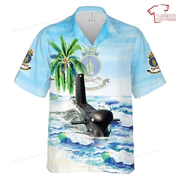 Royal Australian Navy HMAS Orion (S 61) Hawaiian Shirt