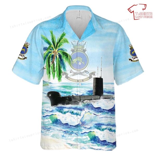 Royal Australian Navy HMAS Otama (SS 62-SSG 62) Hawaiian Shirt Royal Australian Navy HMAS Otama (SS 62-SSG 62) Hawaiian Shirt