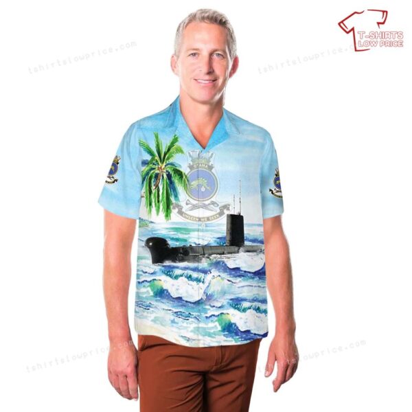 Royal Australian Navy HMAS Otama (SS 62-SSG 62) Hawaiian Shirt Royal Australian Navy HMAS Otama (SS 62-SSG 62) Hawaiian Shirt