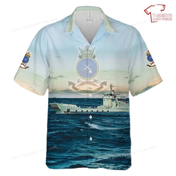 Royal Australian Navy HMAS Tarakan (L 129) Hawaiian Shirt Royal Australian Navy HMAS Tarakan (L 129) Hawaiian Shirt
