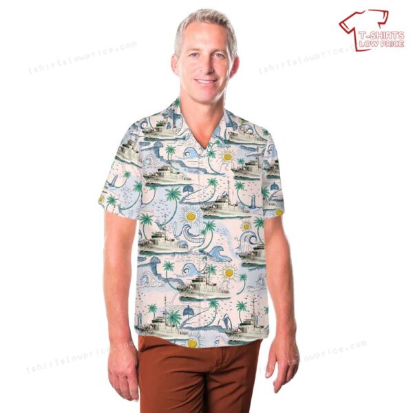 Royal Australian Navy HMAS Townsville (FCPB 205) Hawaiian Shirt Royal Australian Navy HMAS Townsville (FCPB 205) Hawaiian Shirt