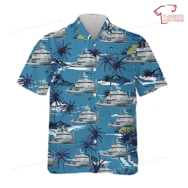 Royal Australian Navy Leeuwin Class Hawaiian Shirt