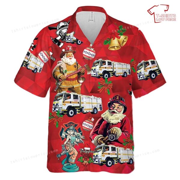South Australian Country Fire Service – Aldinga Beach Country Fire Service Christmas Hawaiian Shirt