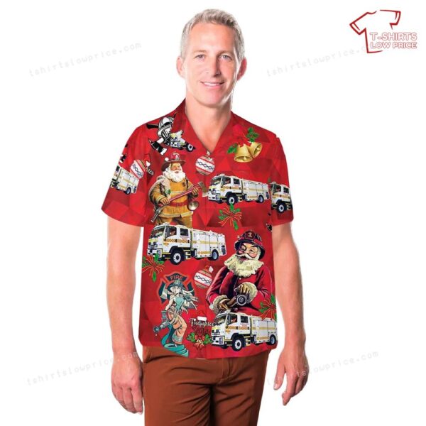 South Australian Country Fire Service – Aldinga Beach Country Fire Service Christmas Hawaiian Shirt