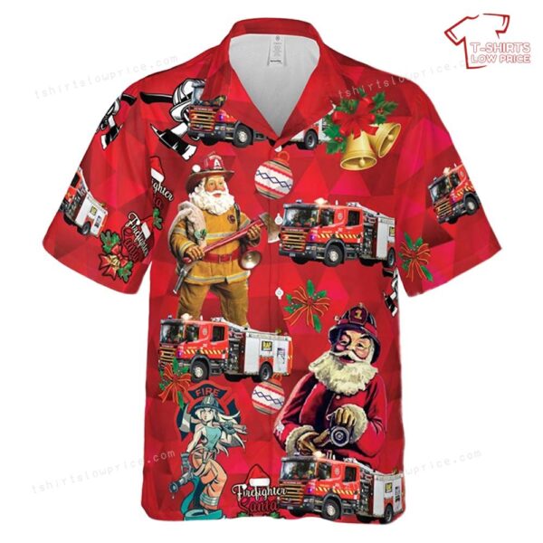 South Australian Metropolitan Fire Service (SAMFS) Adelaide 202 (Fleet 1102) Christmas Hawaiian Shirt South Australian Metropolitan Fire Service (SAMFS) Adelaide 202 (Fleet 1102) Christmas Hawaiian Shirt