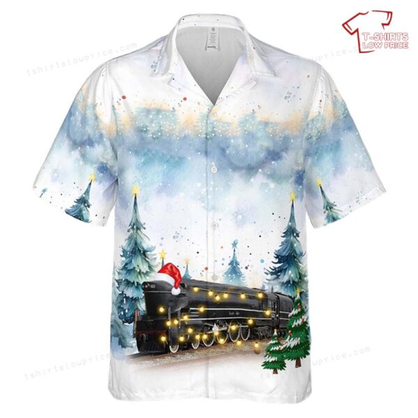 South Australian Railways 523 Christmas Hawaiian Shirt South Australian Railways 523 Christmas Hawaiian Shirt