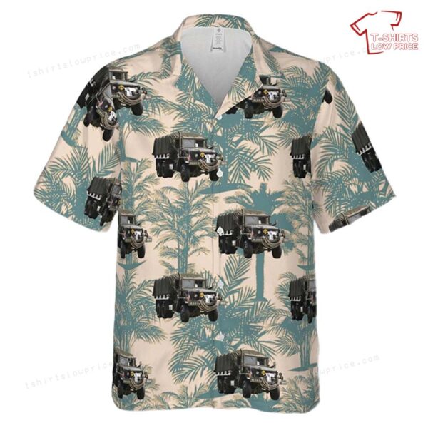 1953 Kaiser M35A2 US Army Truck Hawaiian Shirt 1953 Kaiser M35A2 US Army Truck Hawaiian Shirt