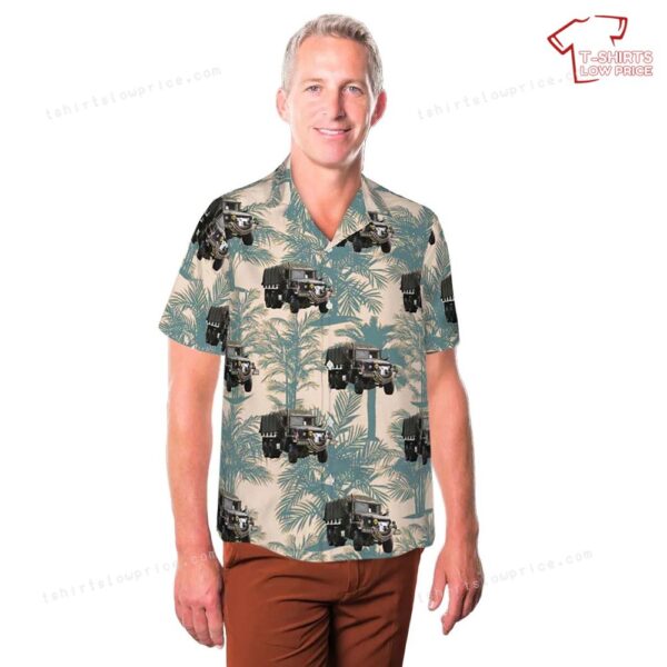 1953 Kaiser M35A2 US Army Truck Hawaiian Shirt 1953 Kaiser M35A2 US Army Truck Hawaiian Shirt
