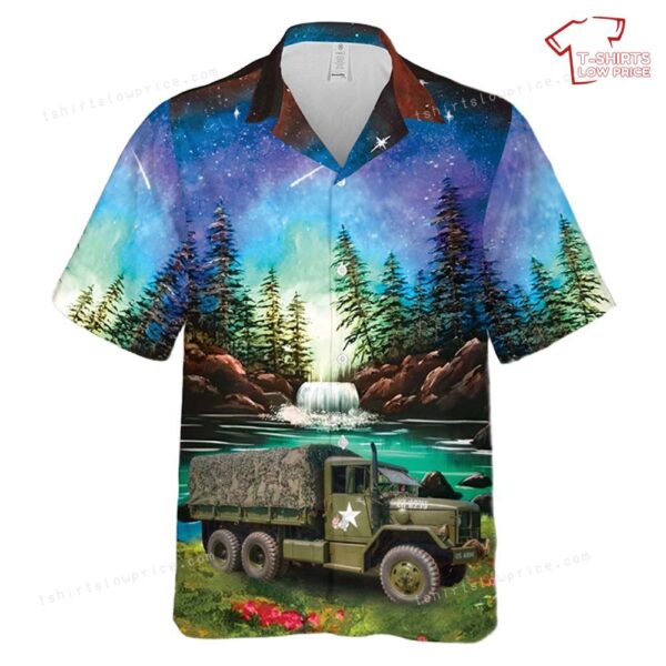 ex-US army M35A2 truck from the 1950’s Hawaiian Shirt ex-US army M35A2 truck from the 1950’s Hawaiian Shirt