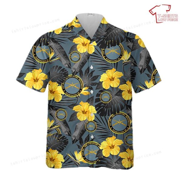 US Army – 1st Bn 3rd Infantry Regiment – Washington DC w Inf Branch Hawaiian Shirt US Army – 1st Bn 3rd Infantry Regiment – Washington DC w Inf Branch Hawaiian Shirt