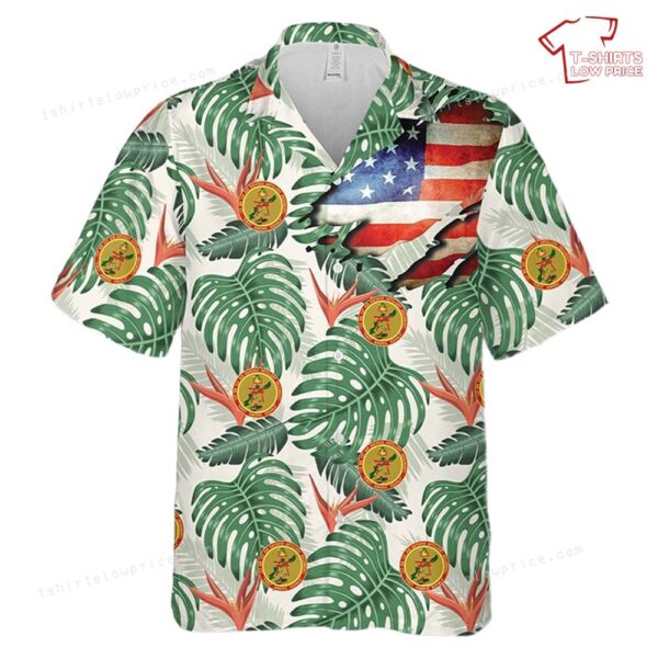 US Army 1-1 ADA (Air Defense Artillery) Hawaiian Shirt US Army 1-1 ADA (Air Defense Artillery) Hawaiian Shirt