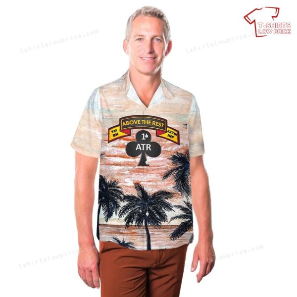 US Army 1st Battalion, 327th Infantry Regiment Bastogne Bulldogs Hawaiian Shirt US Army 1st Battalion, 327th Infantry Regiment Bastogne Bulldogs Hawaiian Shirt