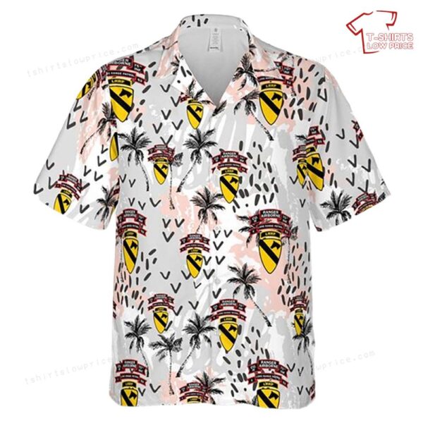 US Army 1st Cavalry Long Range Recon Patrol Hawaiian Shirt US Army 1st Cavalry Long Range Recon Patrol Hawaiian Shirt