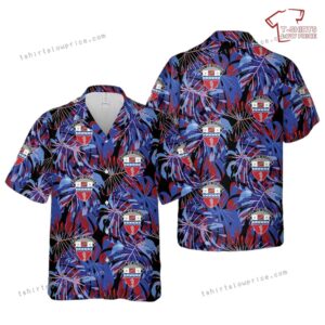 US Army 1st Engineer Brigade DUI Hawaiian Shirt