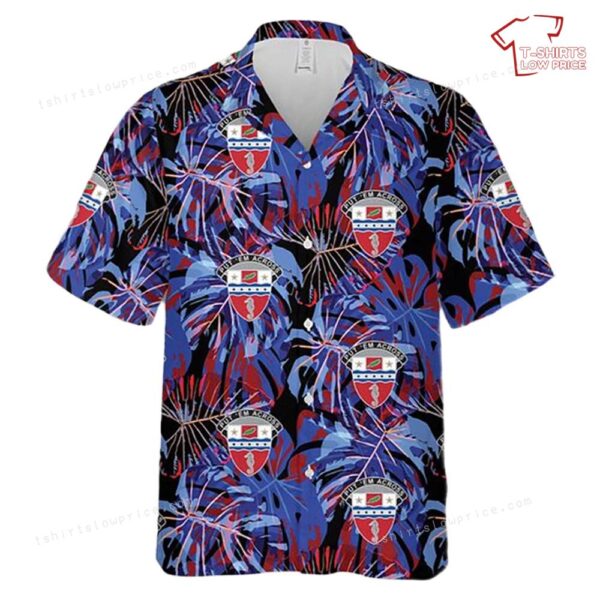 US Army 1st Engineer Brigade DUI Hawaiian Shirt US Army 1st Engineer Brigade DUI Hawaiian Shirt
