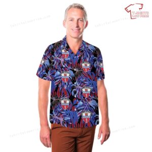 US Army 1st Engineer Brigade DUI Hawaiian Shirt 3