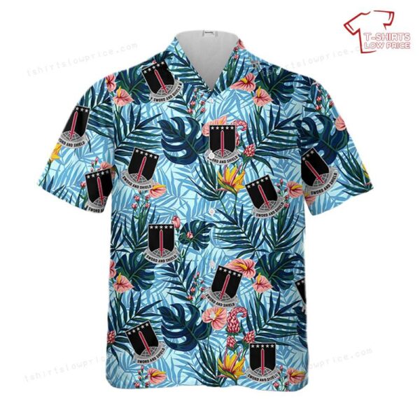 US Army 1st Multi-Domain Task Force DUI Hawaiian Shirt US Army 1st Multi-Domain Task Force DUI Hawaiian Shirt