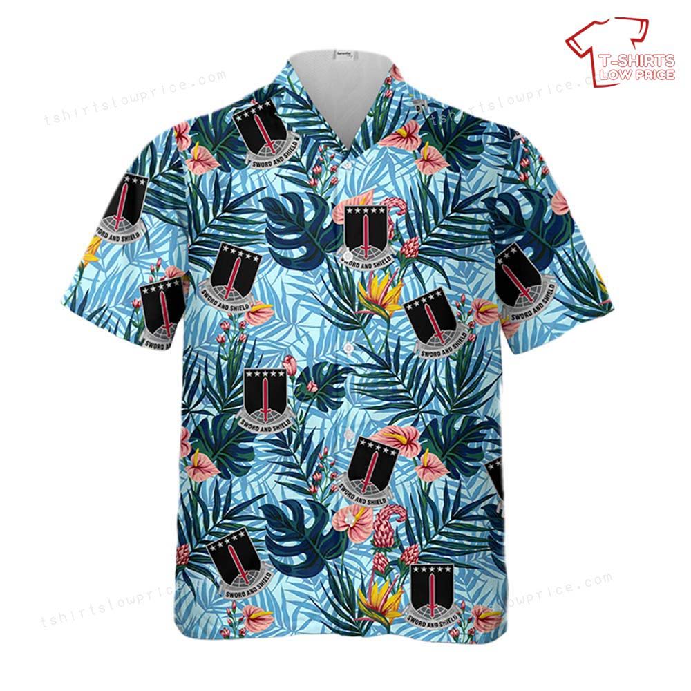 US Army 1st Multi Domain Task Force DUI Hawaiian Shirt 2 US Army 1st Multi Domain Task Force DUI Hawaiian Shirt 2