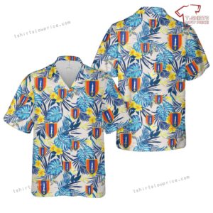 US Army 1st Signal Brigade (First to Communicate) Hawaiian Shirt