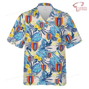 US Army 1st Signal Brigade (First to Communicate) Hawaiian Shirt