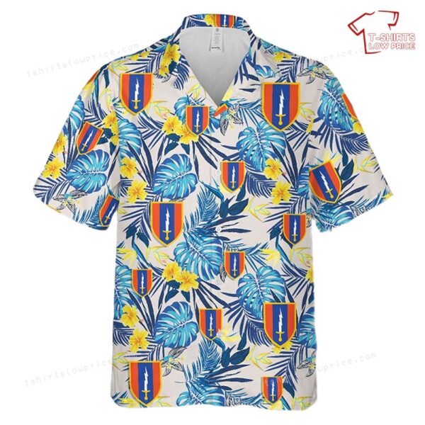 US Army 1st Signal Brigade (First to Communicate) Hawaiian Shirt US Army 1st Signal Brigade (First to Communicate) Hawaiian Shirt