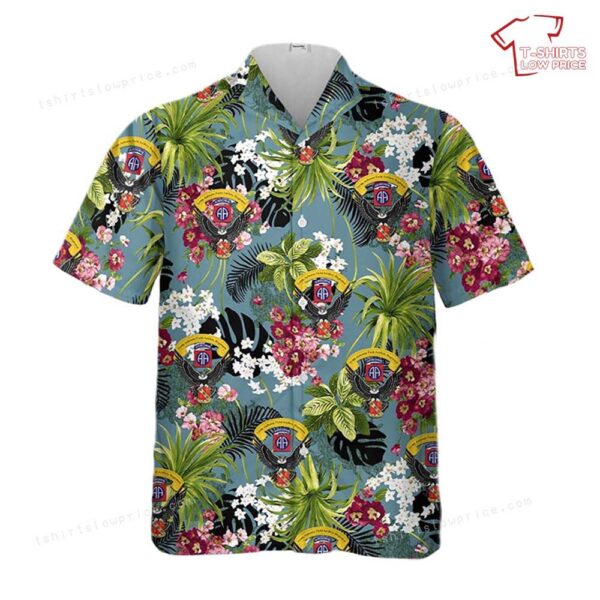 US Army 2-319th Airborne Field Artillery Regiment Hawaiian Shirt US Army 2-319th Airborne Field Artillery Regiment Hawaiian Shirt