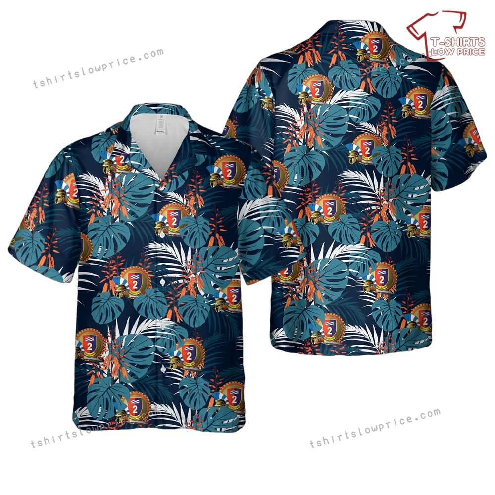 US Army 2nd Armored Brigade Combat Team, 3rd Infantry Division Hawaiian Shirt US Army 2nd Armored Brigade Combat Team 3rd Infantry Division Hawaiian Shirt 1