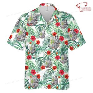 US Army 2nd Battalion, 37th Armor Regiment, 1-1 AD Hawaiian Shirt